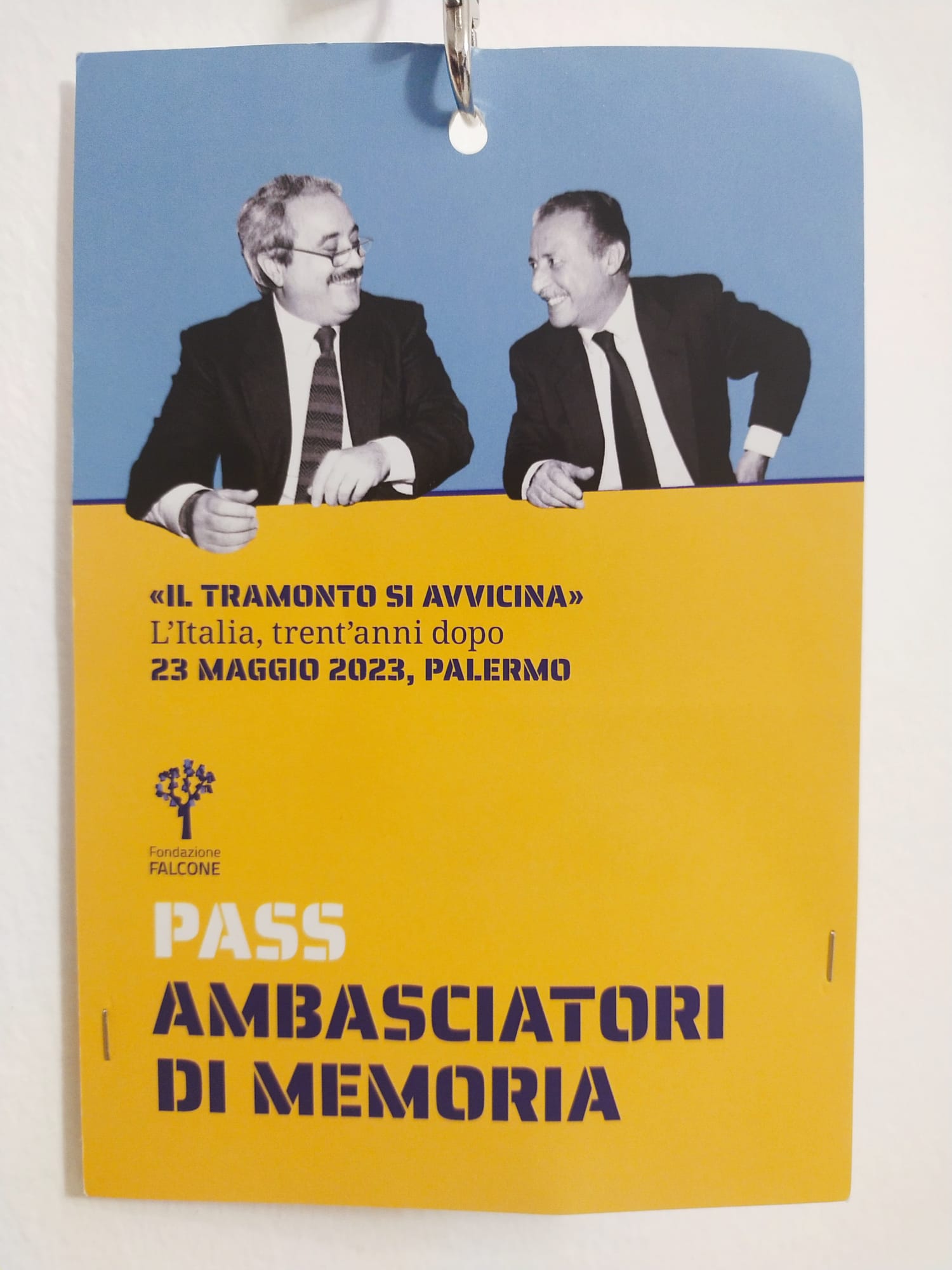 Giornata della legalità – 23/05/2023